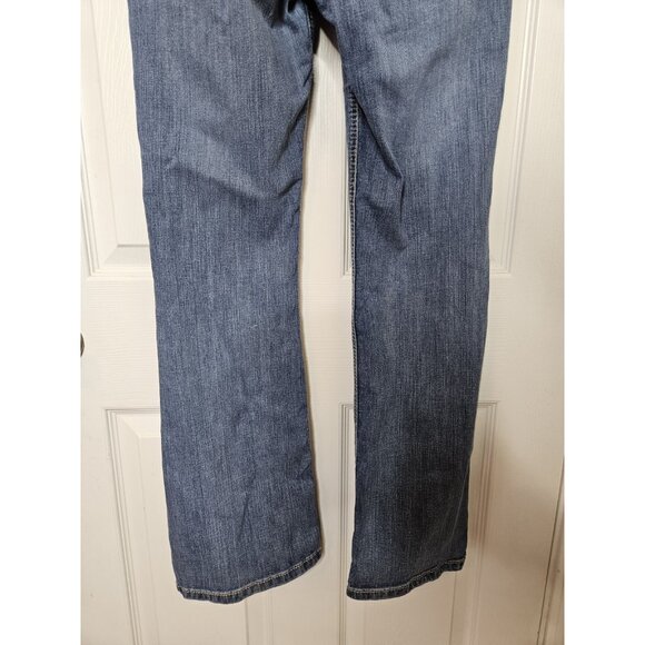 Ariat REAL Denim Icon Straight Womens Blue Jeans Cowgirl Western 29x30 - Picture 8 of 10